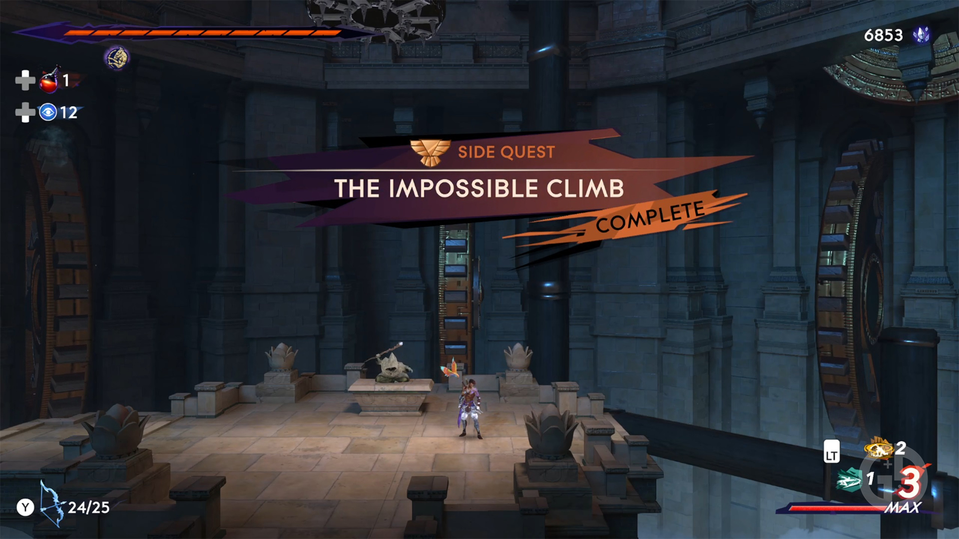 Upper City Azure Damascus Ingot location 3 and 4 in Prince of Persia: The Lost Crown