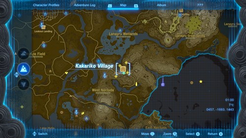 kakariko village in tears of the kingdom