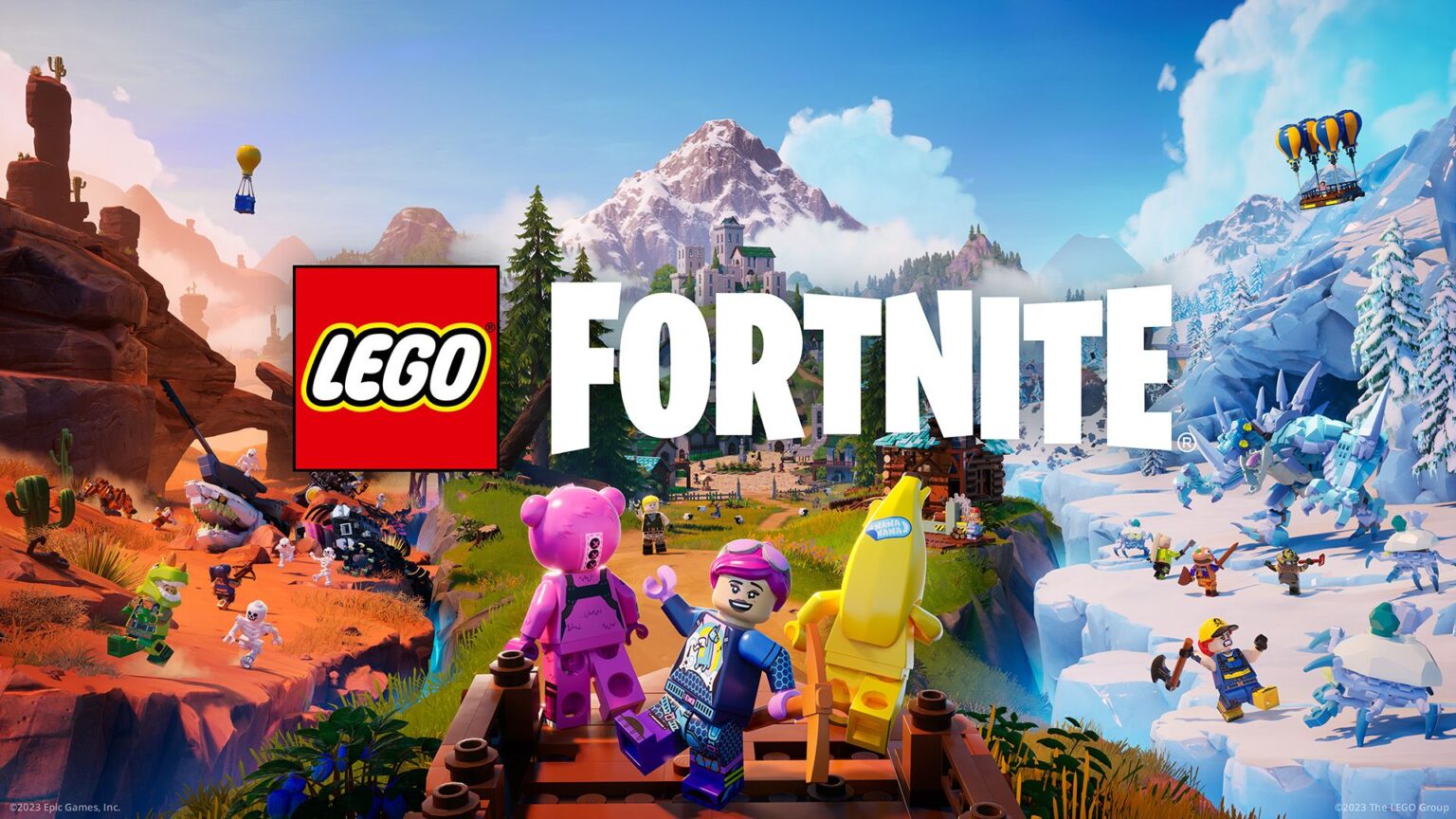 Lego FortniteはPS5にスプリットスクリーンモードを追加しています