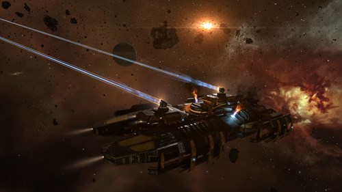 A ship in EVE Online