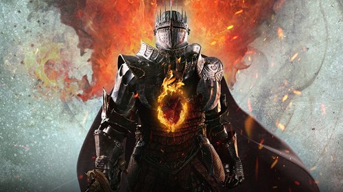 Key art of a knight in Dragon's Dogma 2