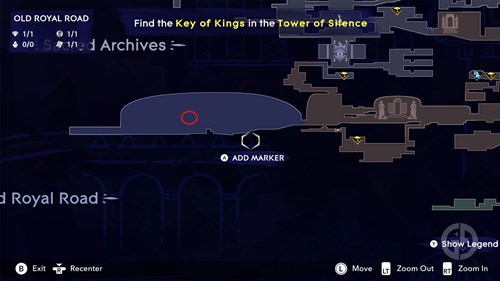 Crimson skin map location in Prince of Persia: The Lost Crown