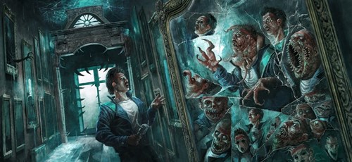 Magic The Gathering Duskmourn Key Art