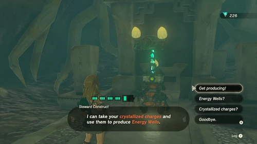 an image of a Crystal Refinery in Zelda: Tears of the Kingdom