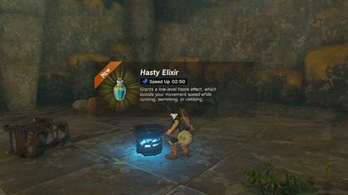 Hasty Elixir Tears of the Kingdom