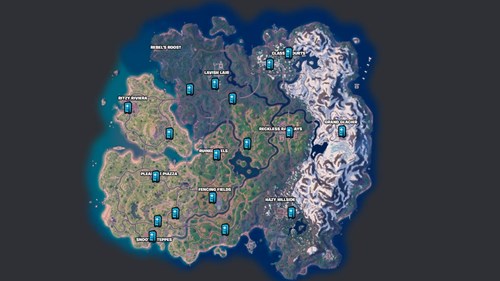 Fortnite mending machine locations