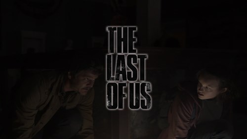 The Last of us HBO Ellie and Joel Logo