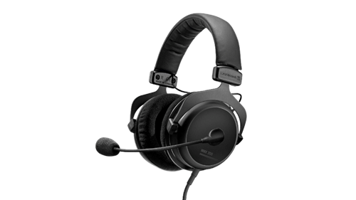 Key art of the beyerdynamic MMX 300 headset