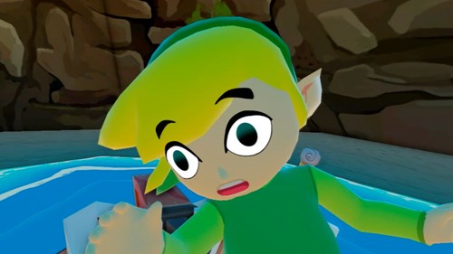 Shocked Zelda Wind Waker