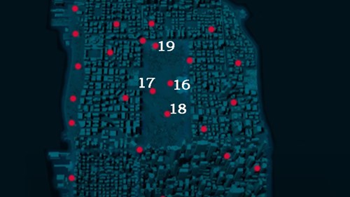 Map of Central Park locations